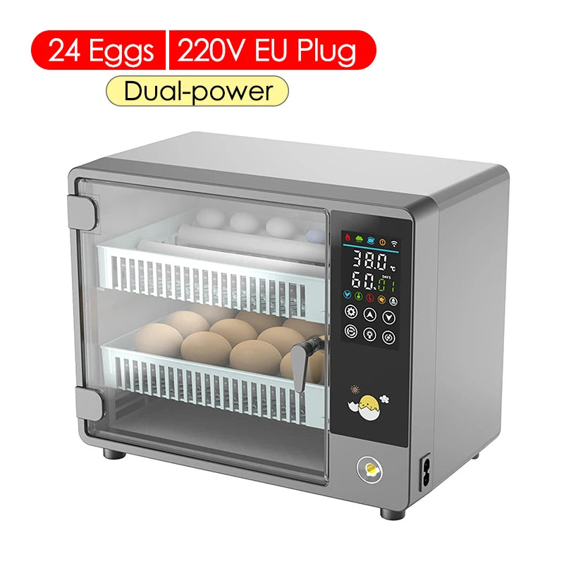 Dreamburgh 24 Egg Automatic Turning Incubator With Touch Temperature Control