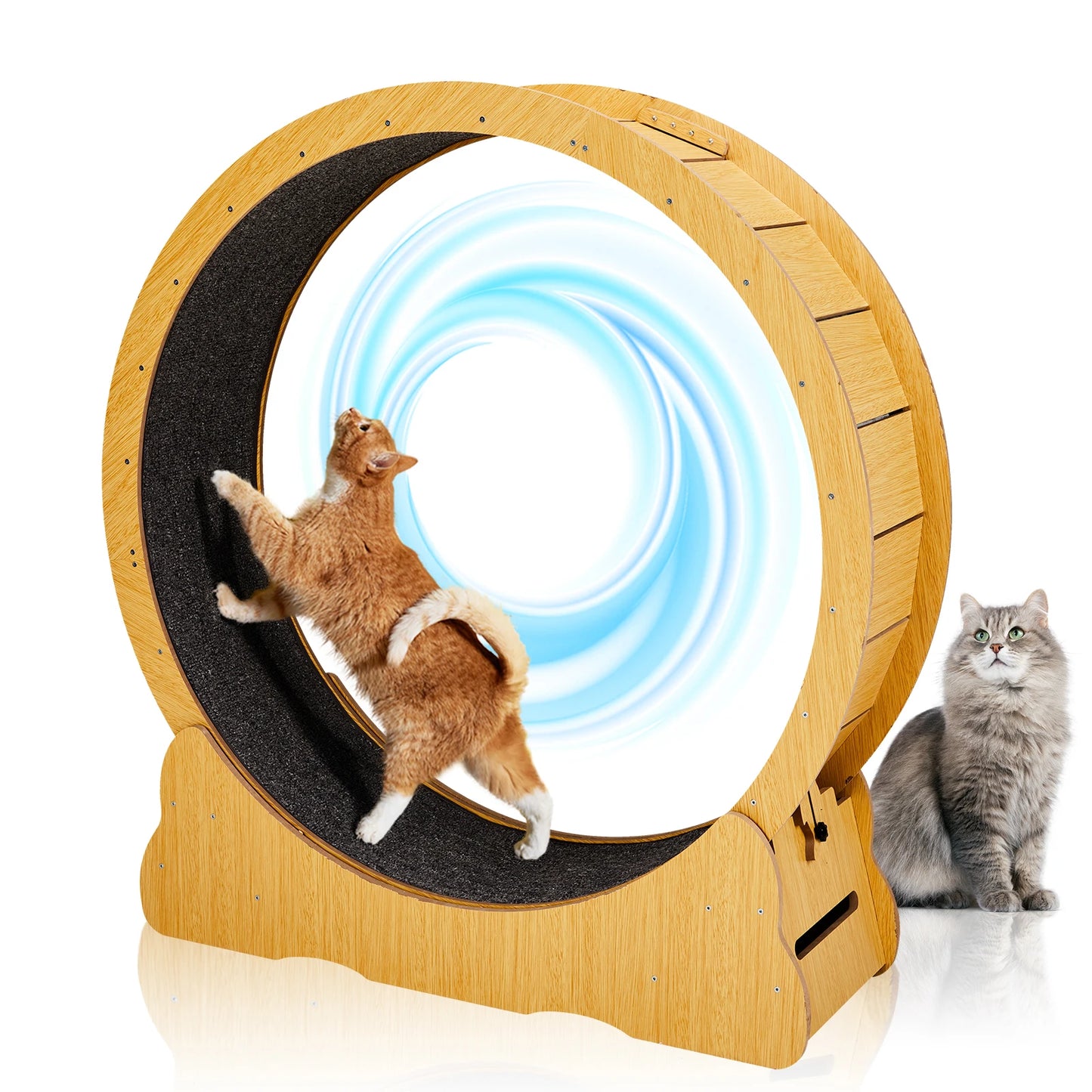 Hign-concerned Cat Wheel Exerciser for Indoor Cats