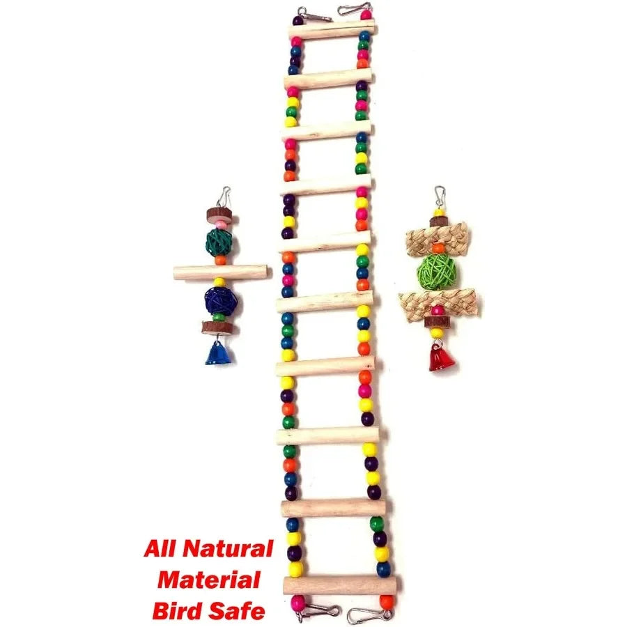 Guangdong Double Roof Top Hanging Bird Cage With Toys For Small Parrots