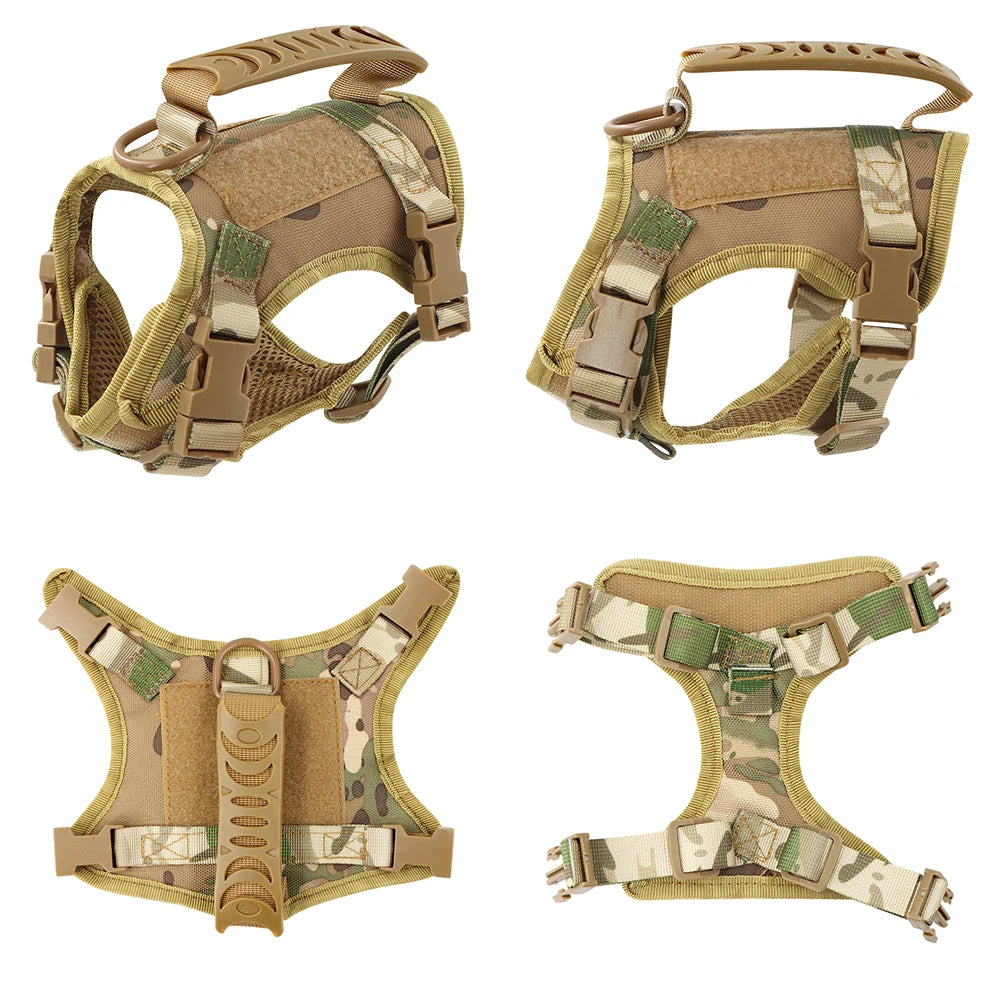 PETRAVEL Tactical Cat Harness With Handle For Training And Walking
