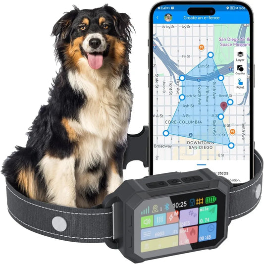 The Good Pet Company Customizable GPS Dog Fence Collar
