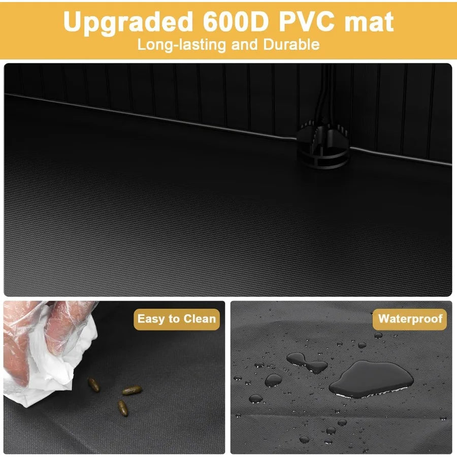 Guinea Pig Cage With Top Cover 12 Panel Playpen And Waterproof Liner