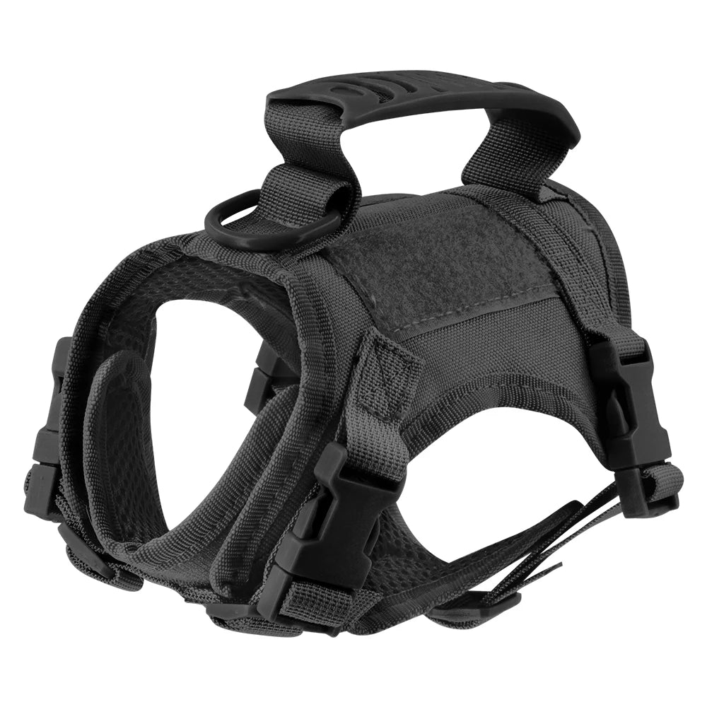 PETRAVEL Tactical Cat Harness With Handle For Training And Walking