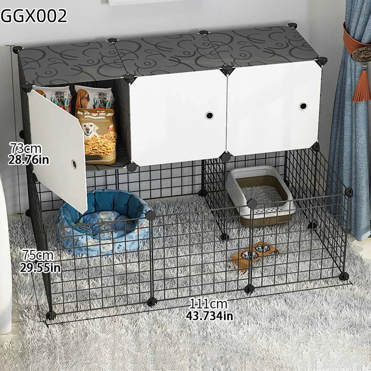 Zhejiang Pet Fence Dog Barrier For Small And Medium Dogs