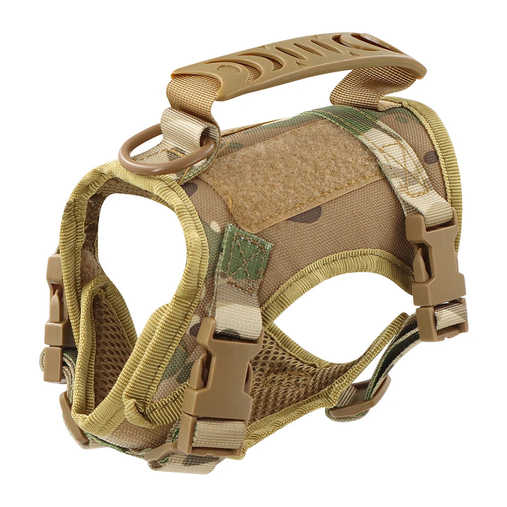 PETRAVEL Tactical Cat Harness With Handle For Training And Walking