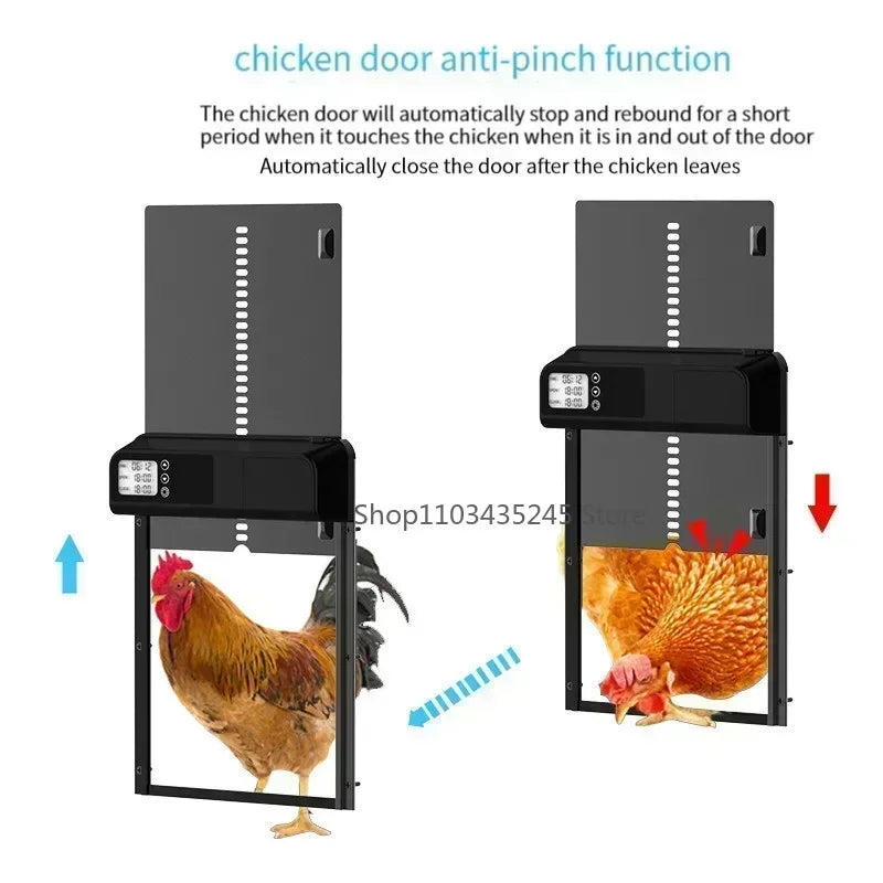 Choice Automatic Chicken Coop Door Induction Timing System