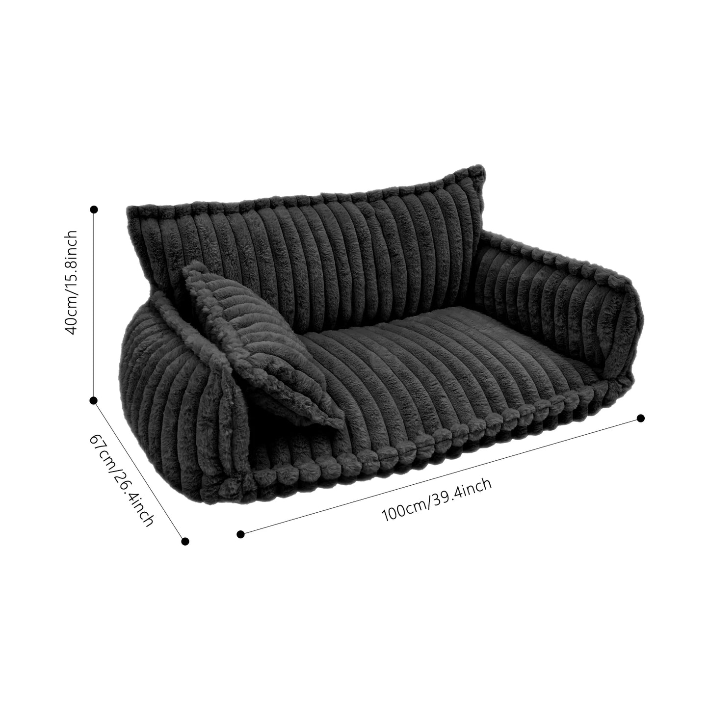 CN Sichuan Pet Couch With Removable Washable Cover