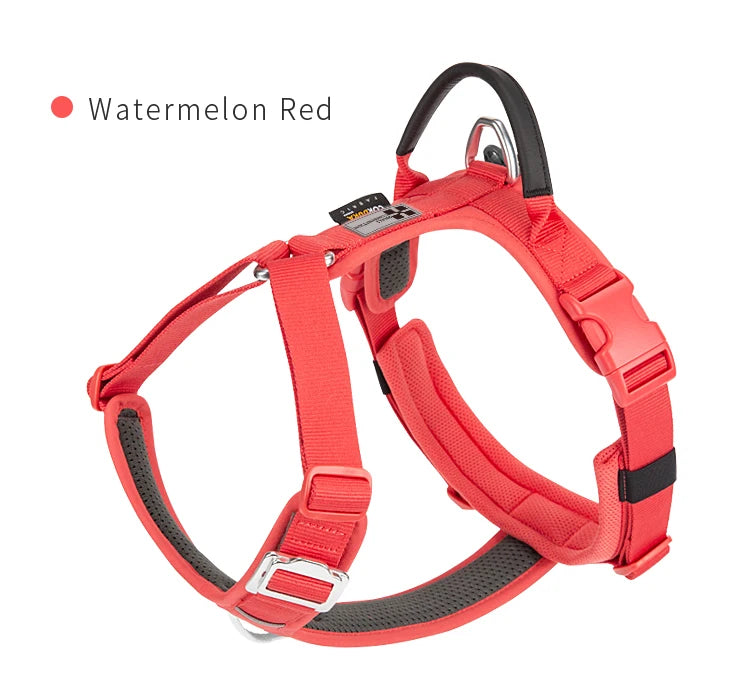 Small Combination Reflective Nylon Dog Harness Vest No Pull Adjustable
