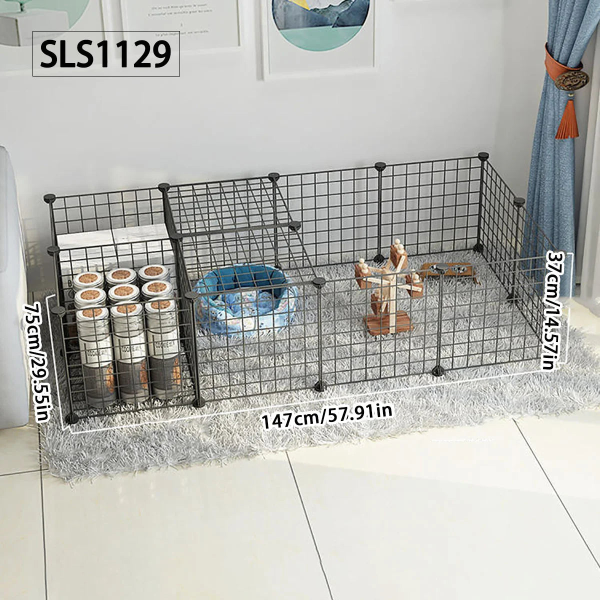 Zhejiang Pet Fence Dog Barrier For Small And Medium Dogs