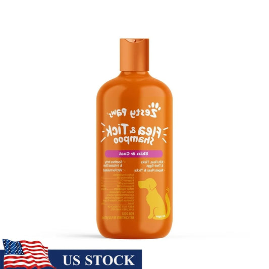 XMSJ Flea Tick Shampoo For Dogs With Peppermint Oil