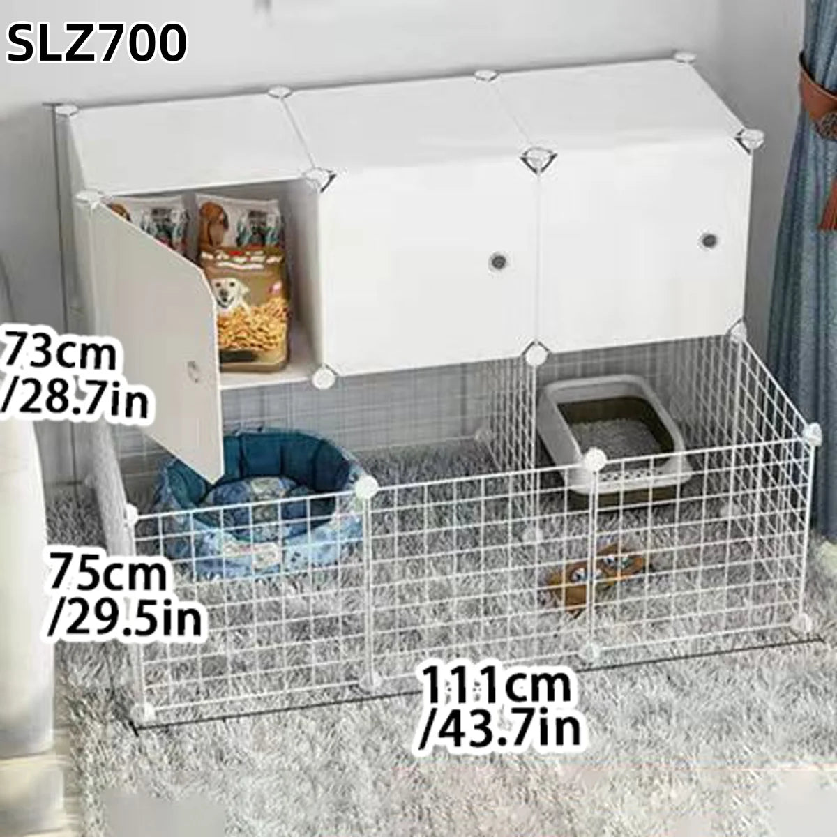 Zhejiang Pet Fence Dog Barrier For Small And Medium Dogs