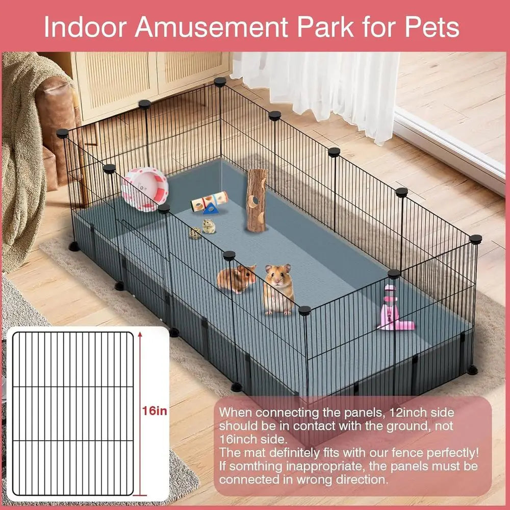 High Concerned Chemical Small Animal Playpen Cage For Guinea Pigs