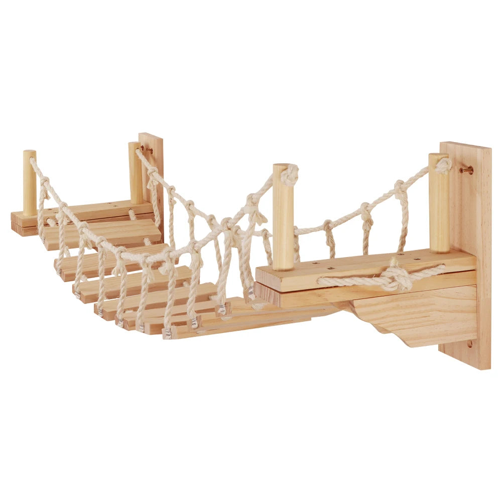 PETRAVELCN Wall Mounted Cat Bridge for Indoor Cats