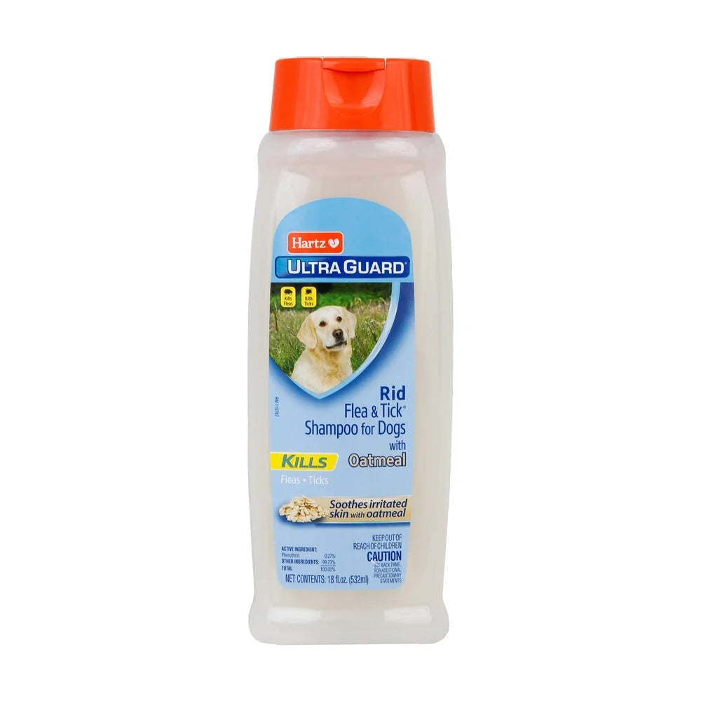 XMSJ UltraGuard Flea Tick Oatmeal Shampoo For Dogs Vanilla
