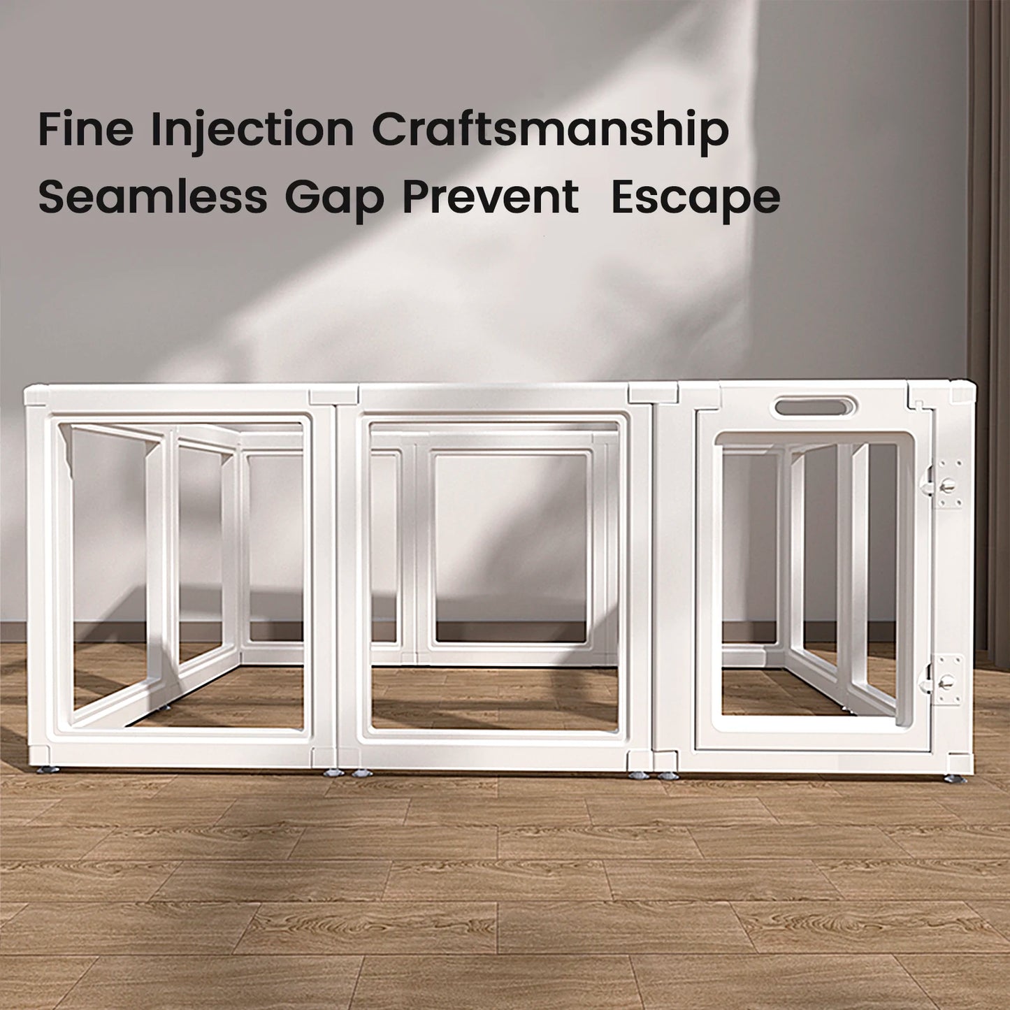 Dog Door Clear Fence Playpen No Tool Kennel For Dogs