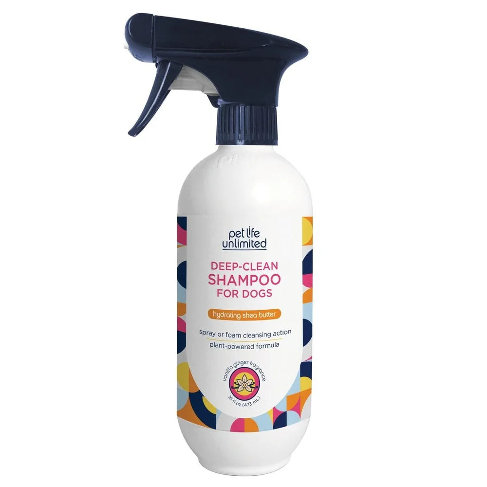 XMSJ Deep Clean Dog Shampoo Vanilla Ginger Spray