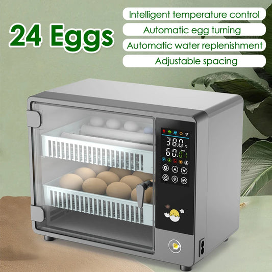 Dreamburgh 24 Egg Automatic Turning Incubator With Touch Temperature Control