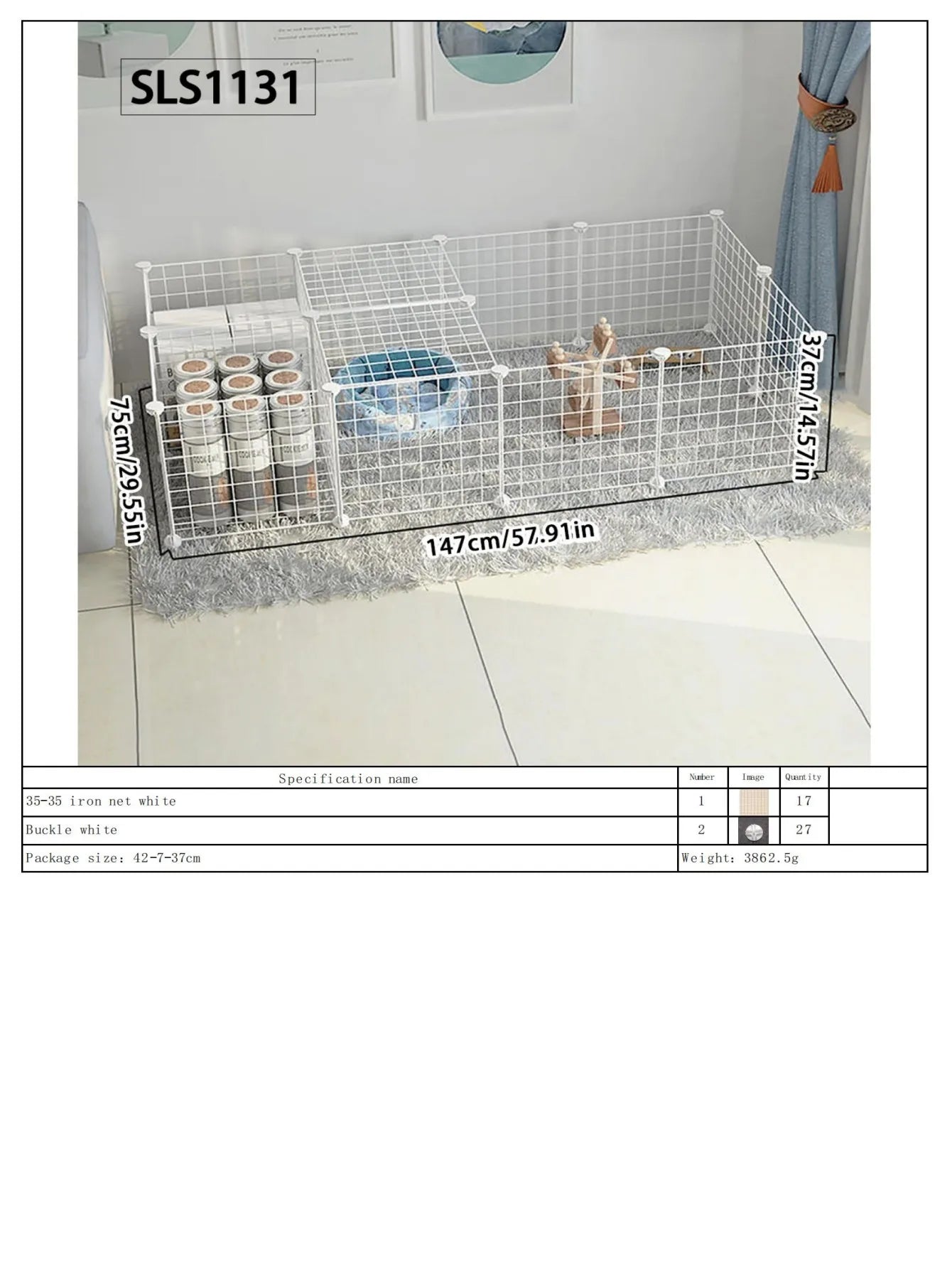 Zhejiang Pet Fence Dog Barrier For Small And Medium Dogs