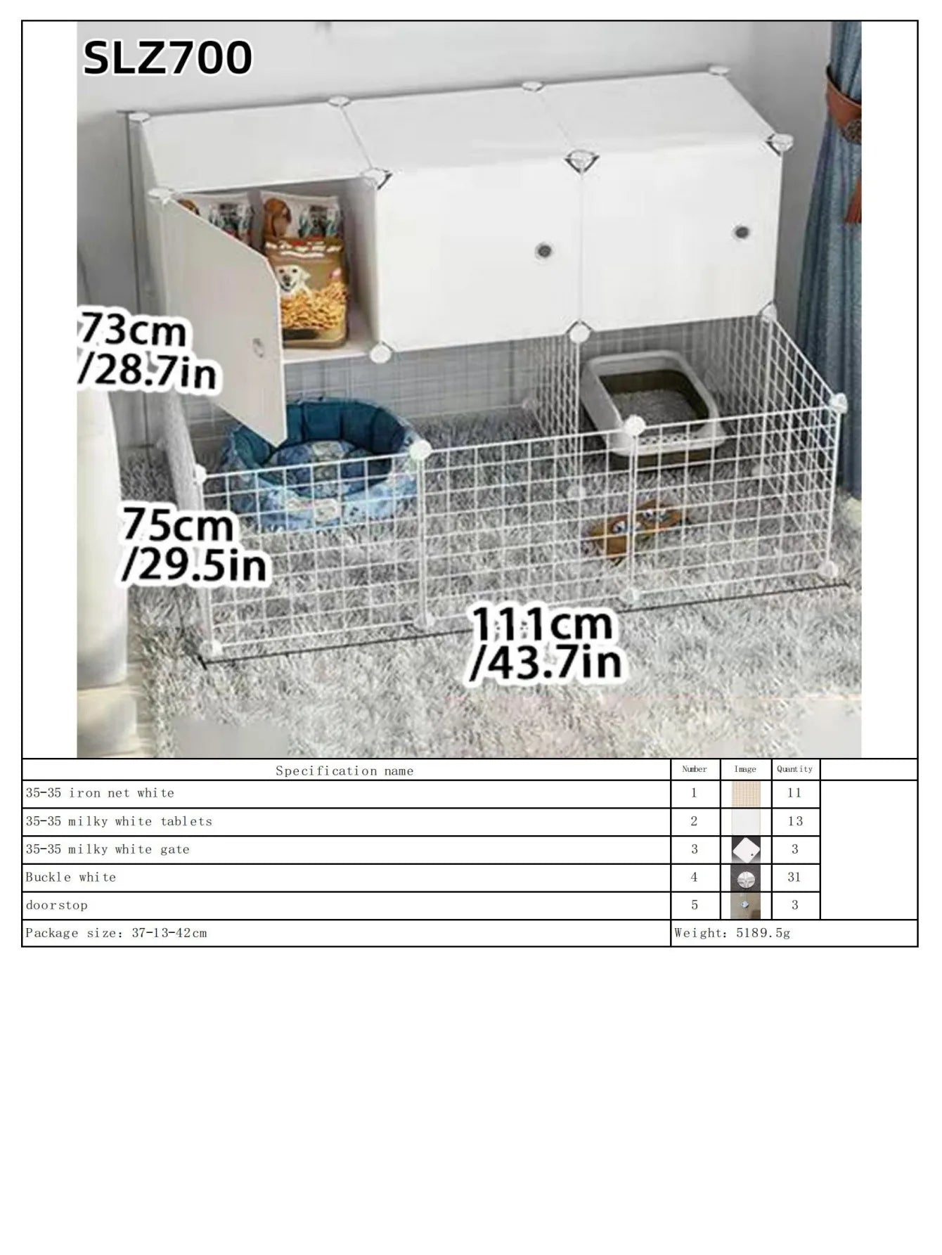 Zhejiang Pet Fence Dog Barrier For Small And Medium Dogs