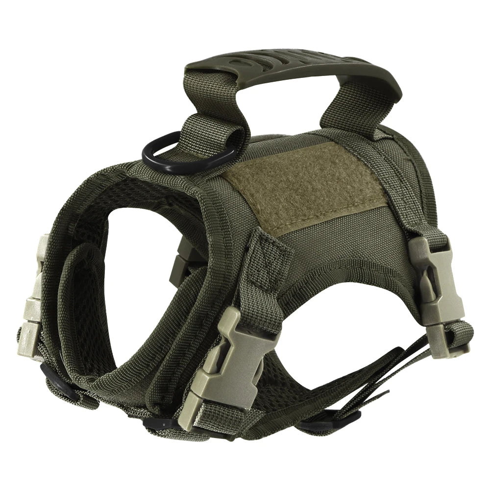 PETRAVEL Tactical Cat Harness With Handle For Training And Walking