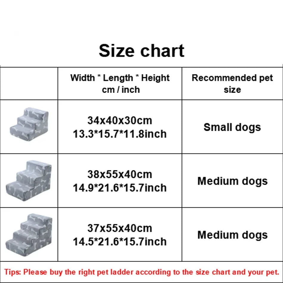 Dog Door Bone Shaped Pet Ramp Stairs for Medium Dogs