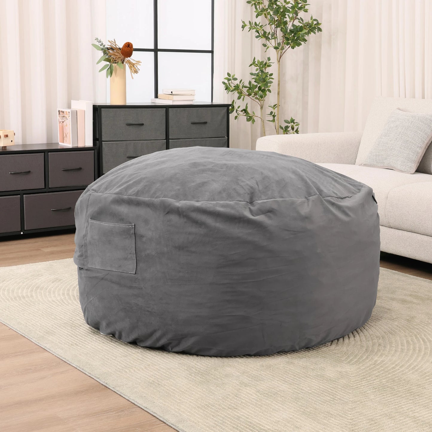 JHK Bean Bag Chair Oversized For Gaming And Reading