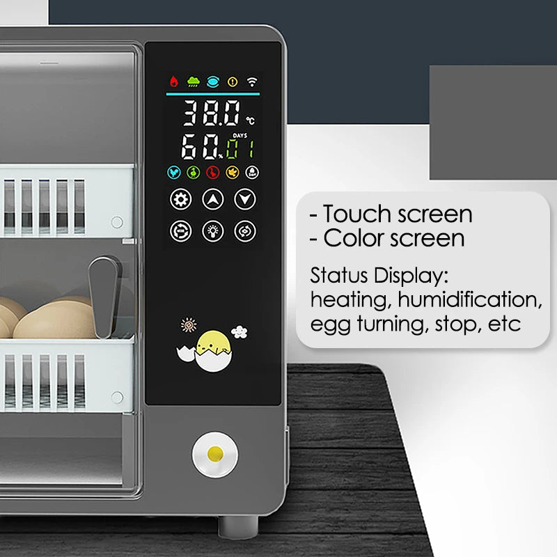 Dreamburgh 24 Egg Automatic Turning Incubator With Touch Temperature Control