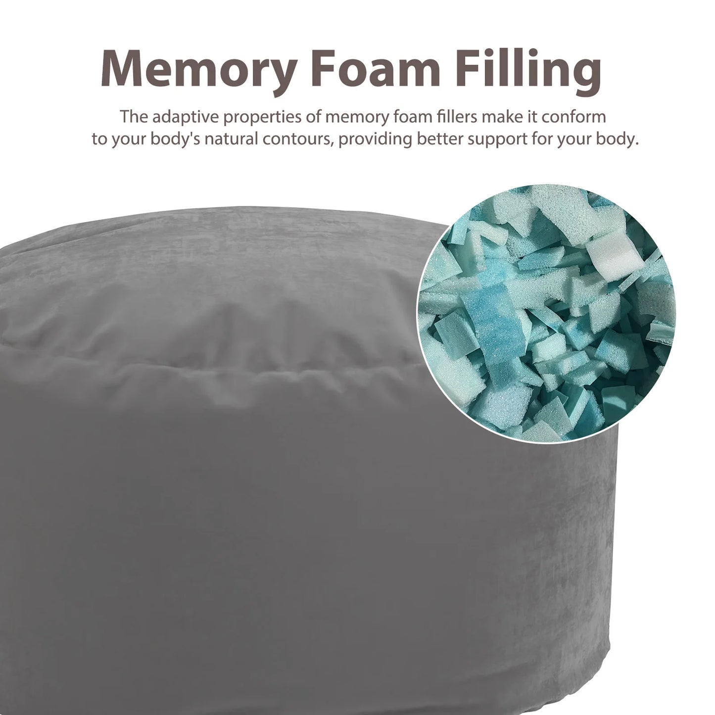 JHK Bean Bag Chair Oversized For Gaming And Reading