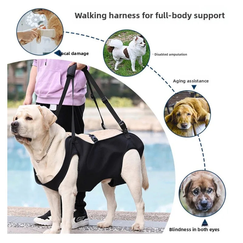 Guangdong Dog Hind Leg Support Harness Lift Sling Mobility Aid
