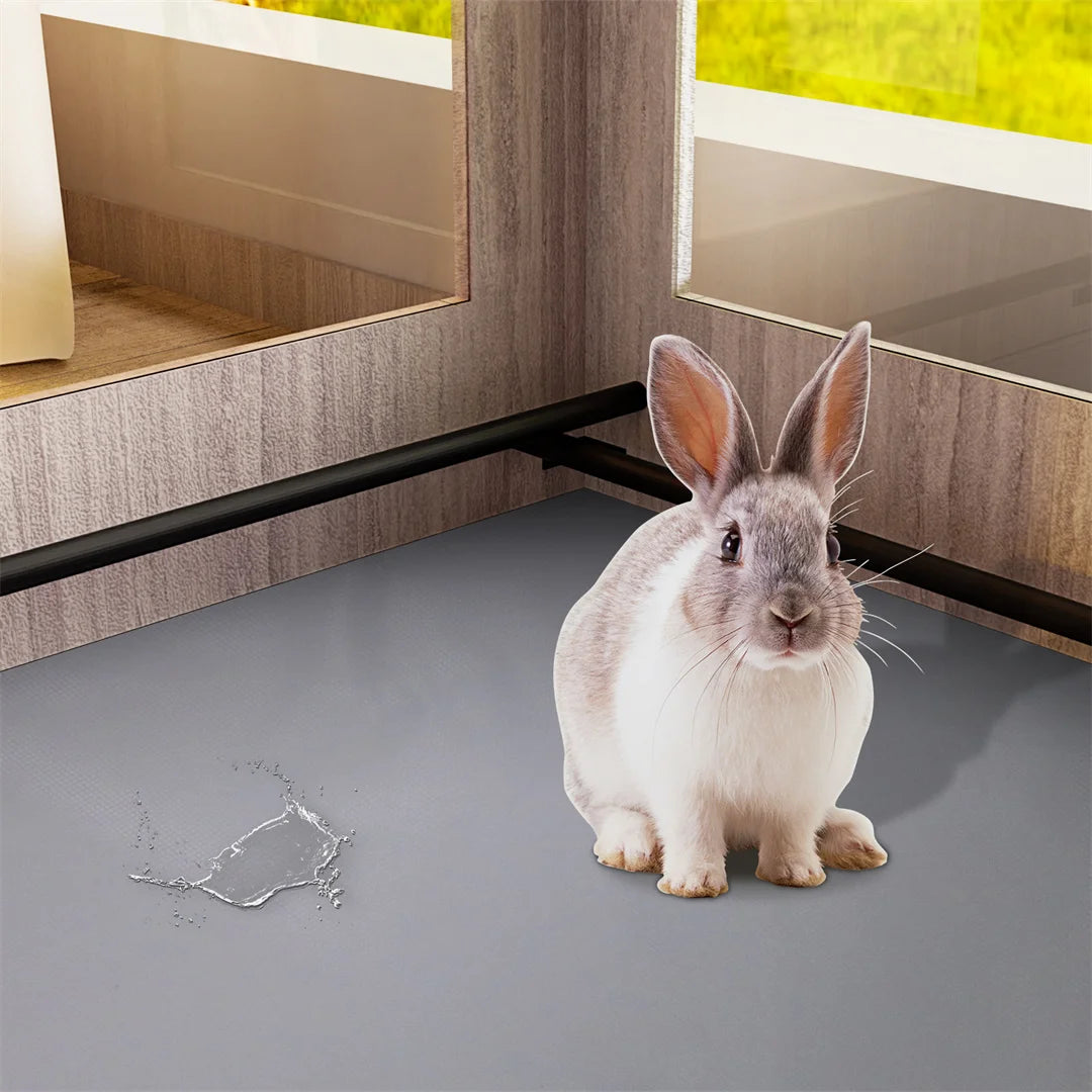 Tempered Glass Pet Whelping Box Waterproof Pad Dog Playpen