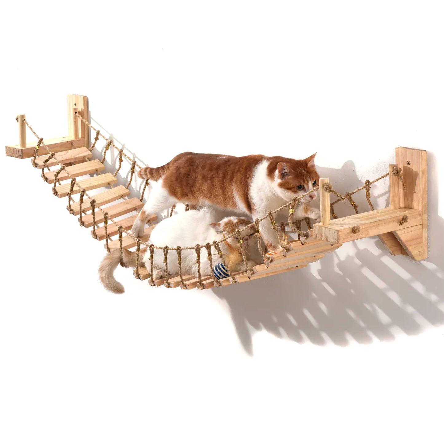 PETRAVELCN Wall Mounted Cat Bridge for Indoor Cats