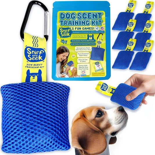 Hign-concerned Dog Scent Training Kit for Nosework and Smell Training