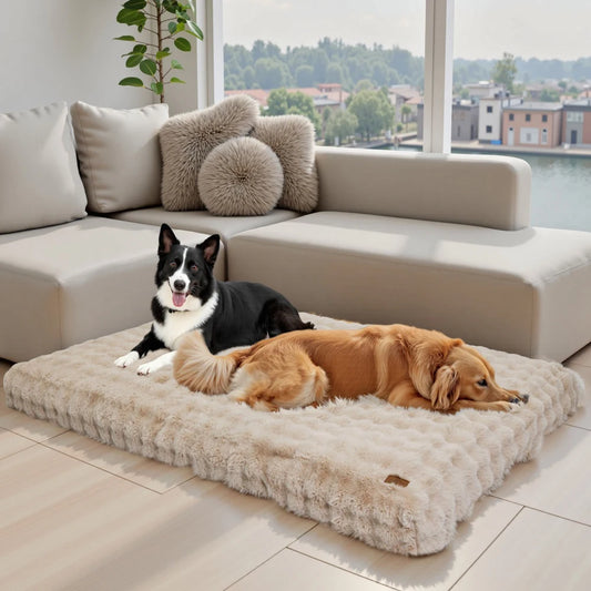 BORWARTCN Ultra Plush Dog Bed Soft Cushion for Pets