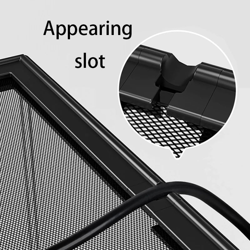 Miflame Glass Reptile Terrarium Habitat Tank for Lizards and Turtles