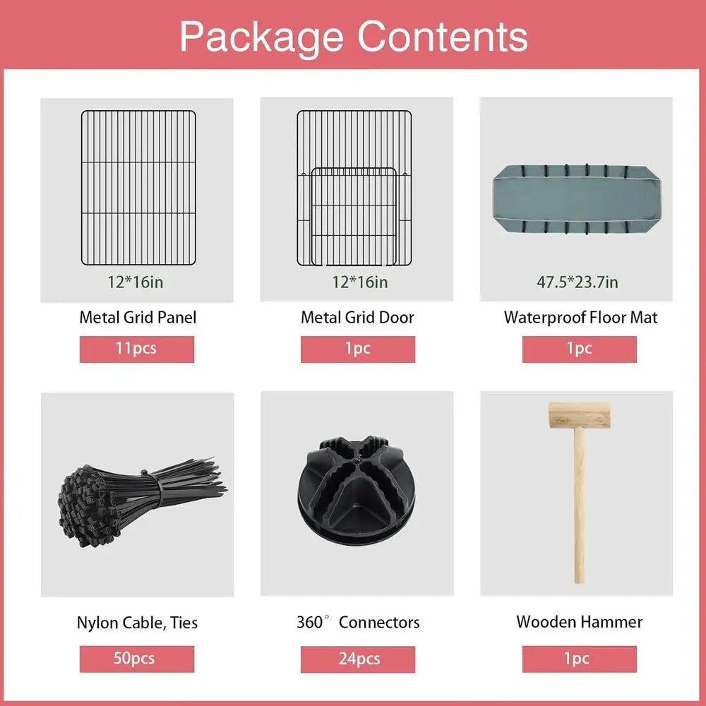 High Concerned Chemical Small Animal Playpen Cage For Guinea Pigs