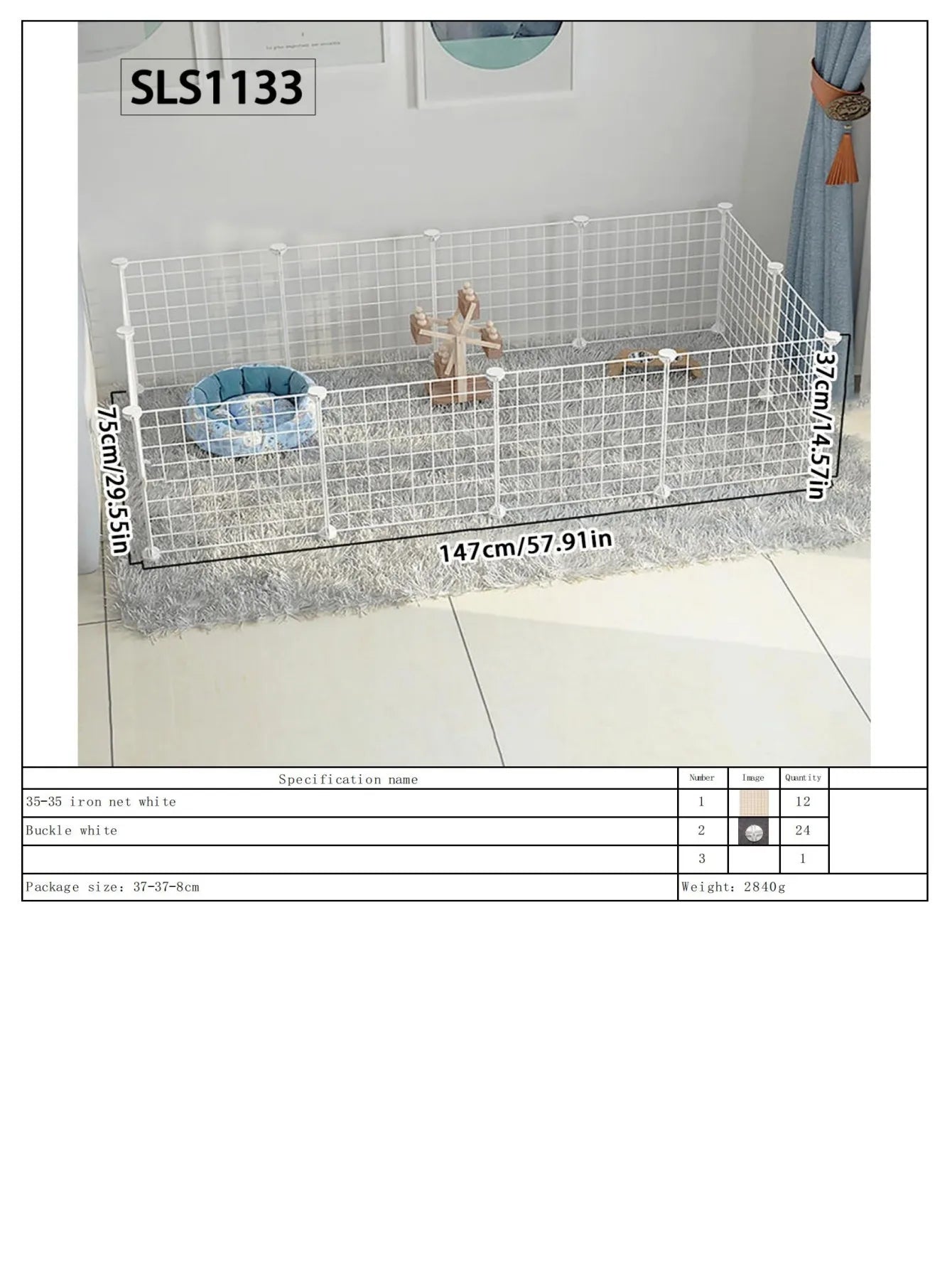 Zhejiang Pet Fence Dog Barrier For Small And Medium Dogs
