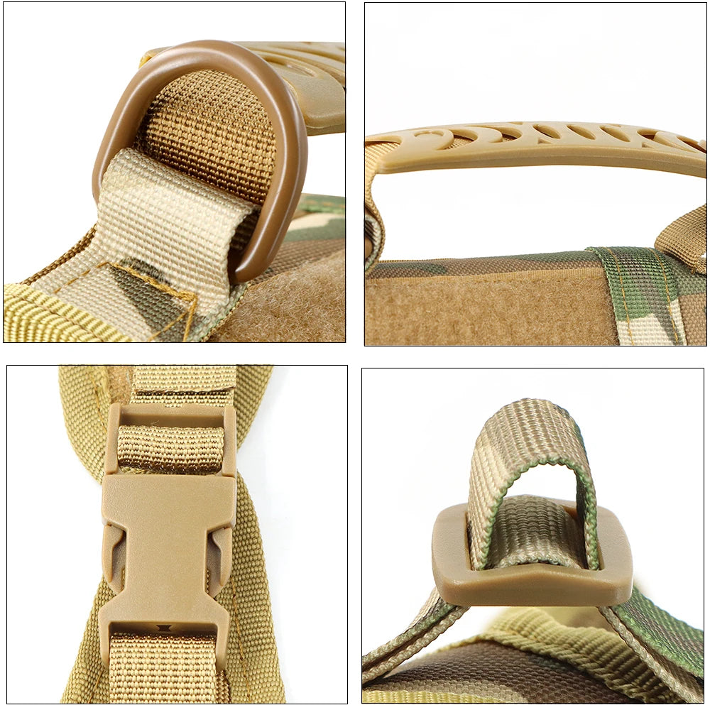 PETRAVEL Tactical Cat Harness With Handle For Training And Walking