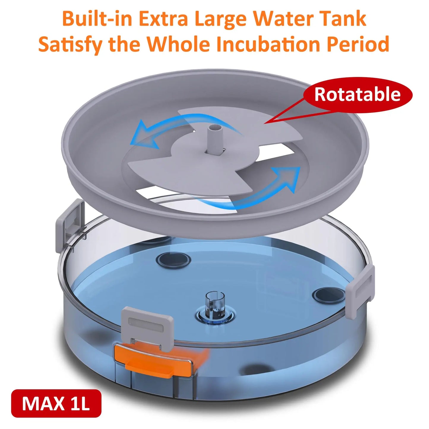 Choice 12 Egg Hatching Incubator With Automatic Turning Humidity Control